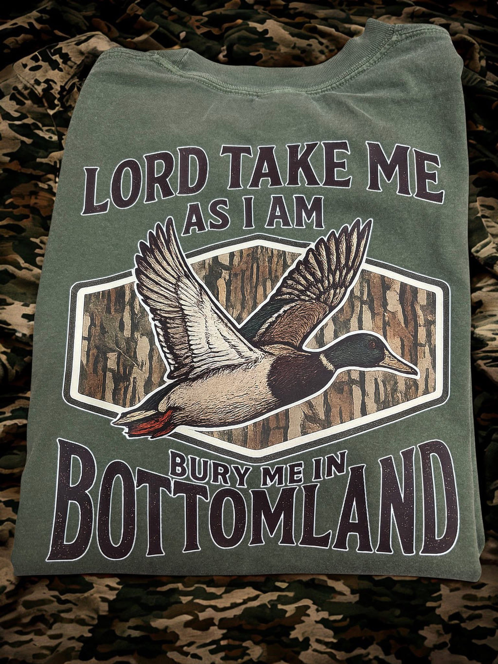 Bury Me in Bottomland Men’s tee