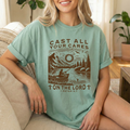 Cast All Your Cares Women’s tee